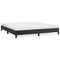 Edge Collections - Modern Faux Leather King Bed Frame - 1 Piece